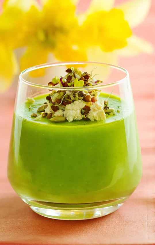 Potage vert d'hiver
