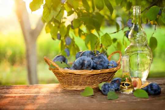 Prunes à l'eau de vie