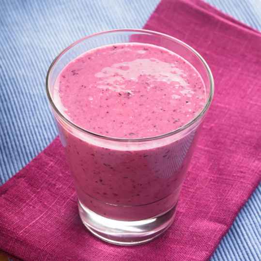 Milk shake à la framboise