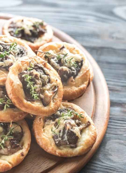 Tartelettes aux cèpes