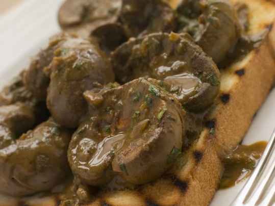Rognons de veau sauce madère