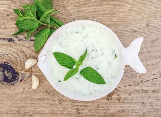 Potage frais au concombre