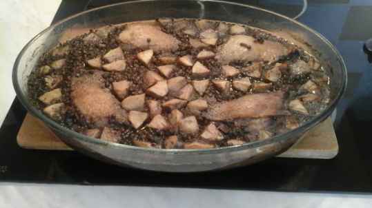 Cuisses de canard aux lentilles