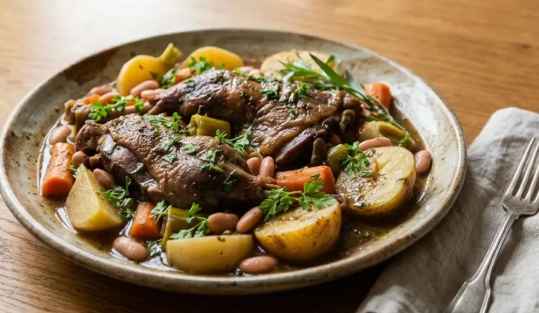 Navarin d'Oie Mijotée