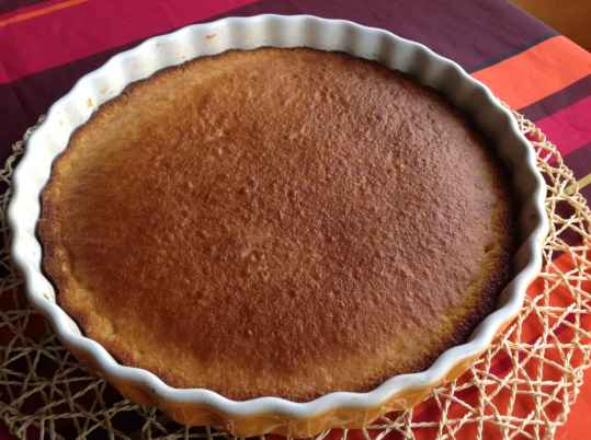Tarte au chocolat blanc facile
