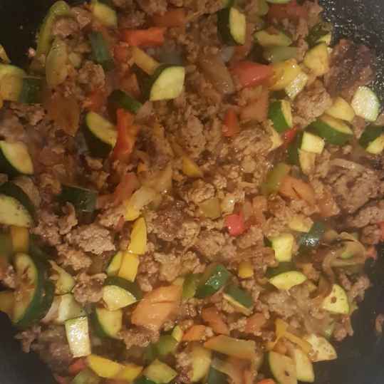 Ratatouille à la Viande Hachée