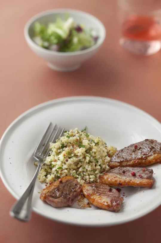 Magret de canard au gril