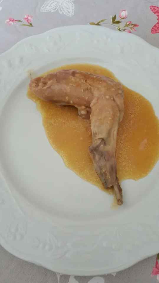 Lapin tout simple à la moutarde