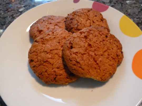 Cookies aux caramels durs