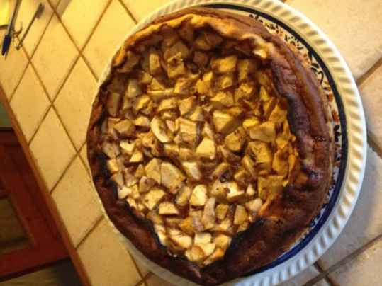 Mini clafoutis pommes-cannelle-choco-fondant