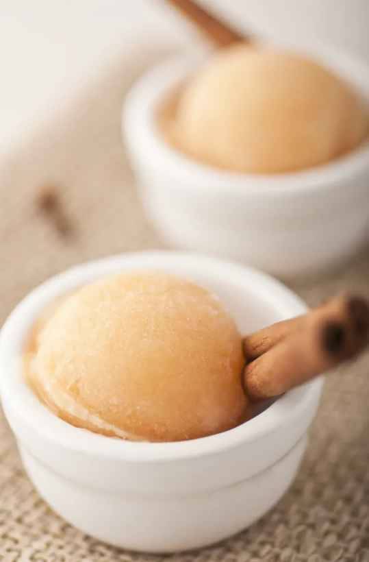 Sorbet à la cannelle