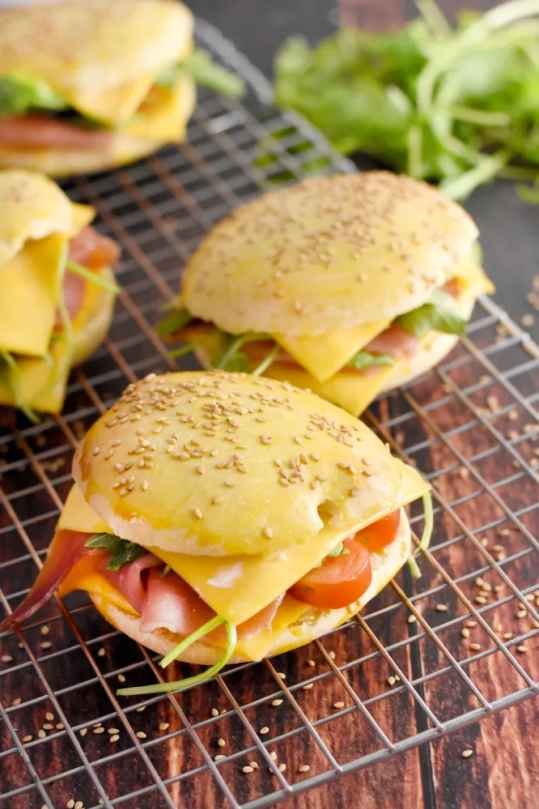 Pains burger maison
