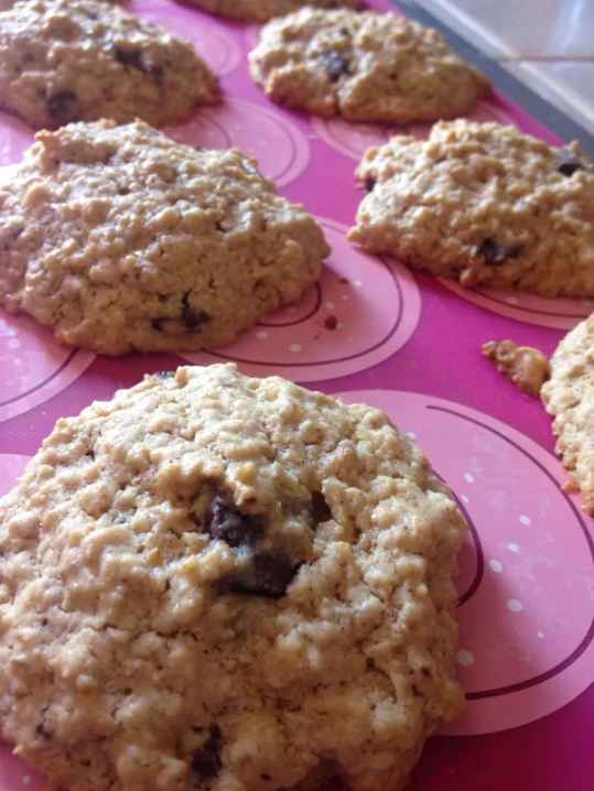 Cookies d'avoines et canneberges