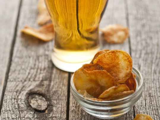 Pommes chips maison