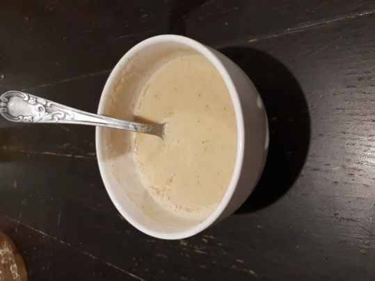 Velouté d'endives au boursin et aux lardons