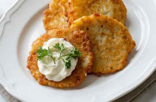 Galettes de Pommes de Terre Polonaises Râpées