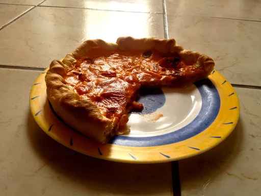 Tarte  aux crevettes et surprises