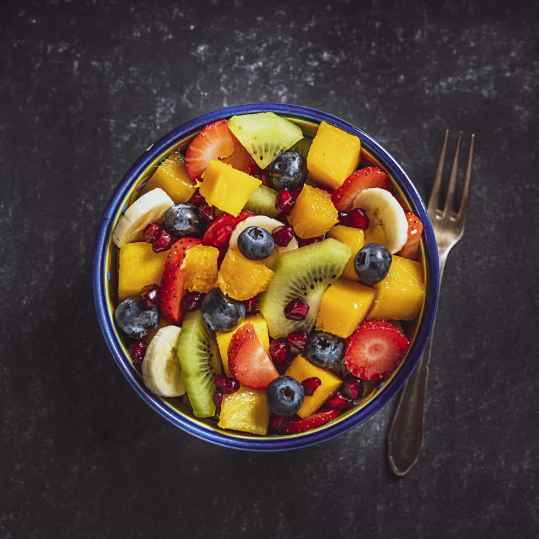 Salade de fruits frais et secs