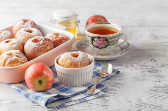Pommes au four à la normande