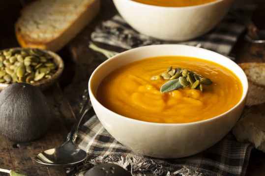 Soupe de courge muscade