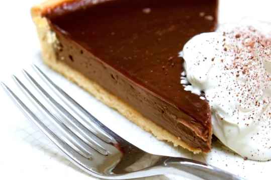 Tarte au chocolat facile