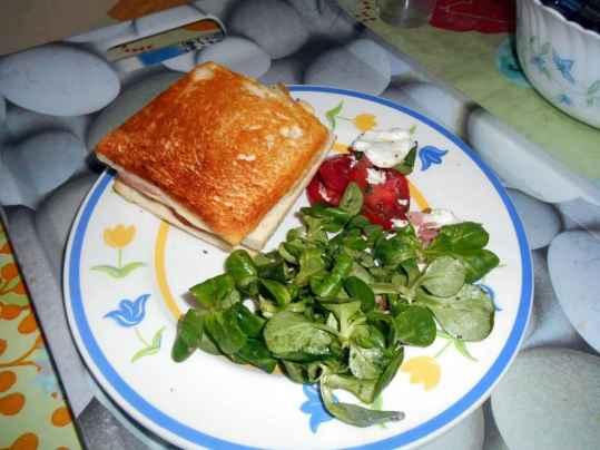 Croque raclette