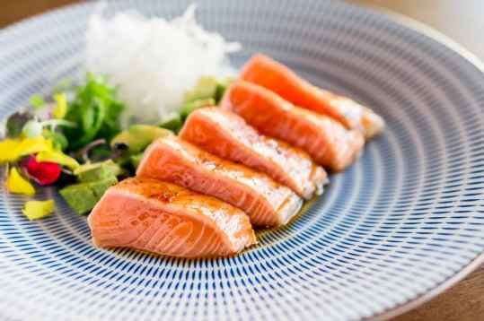 Tataki de saumon