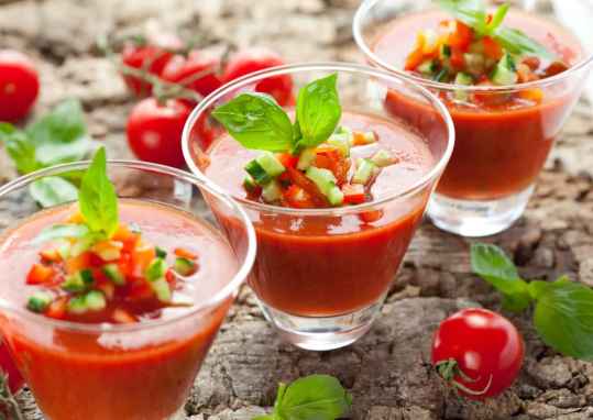 Gaspacho de mon amie Raquelita