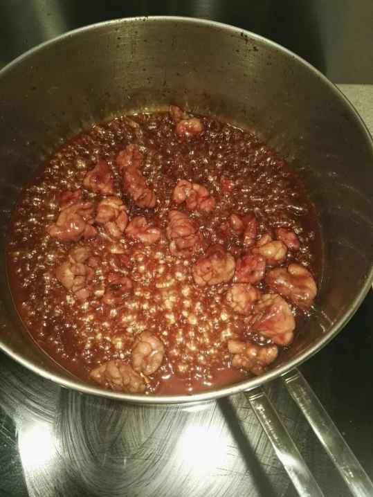 Ris de veau au miel
