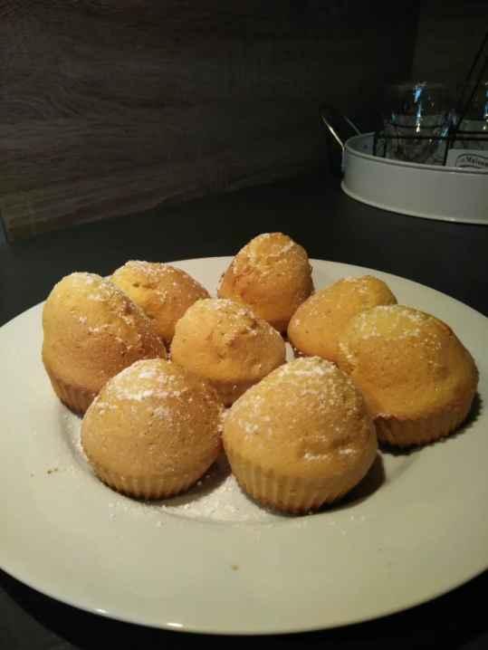 Madeleines au beurre de cacahuètes