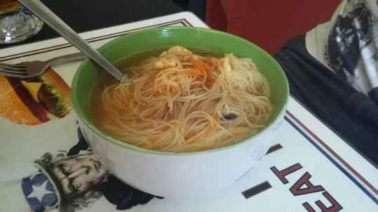 Bouillon au poulet (chinois)