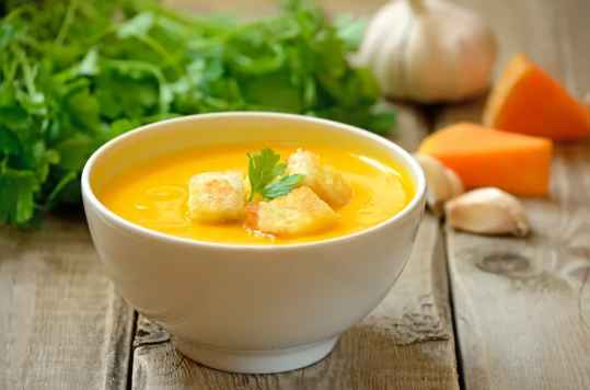 Soupe de légumes aux épices