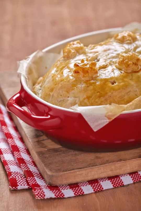 Feuilleté aux champignons