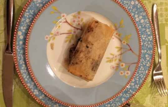 Pastillas de pommes et boudins noir au miel