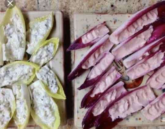 Tartines d'endives