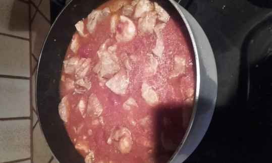Sauté de porc au paprika