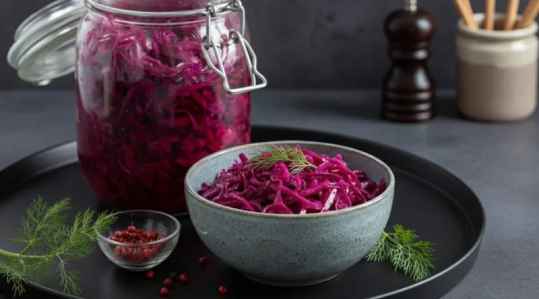 Salade de chou rouge