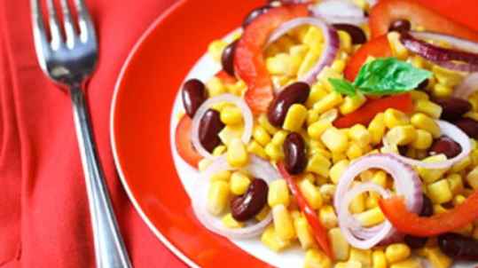 Salade de maïs mexicaine