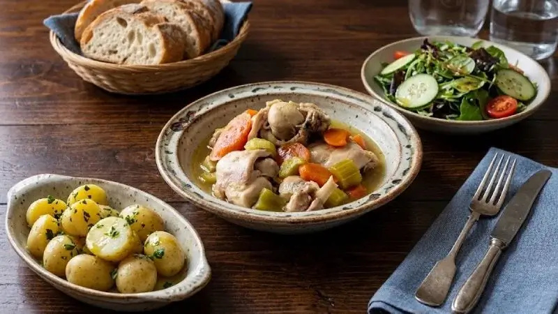 Blanquette de lapin à l’ancienne, crémeuse et savoureuse