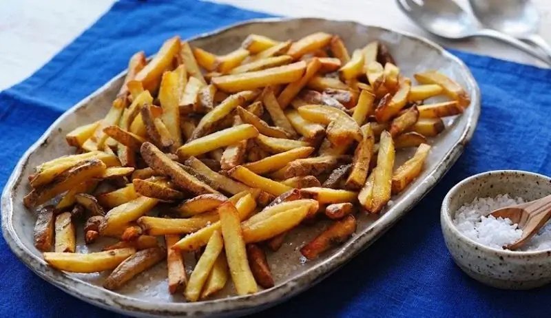 Frites belges croustillantes à souhait