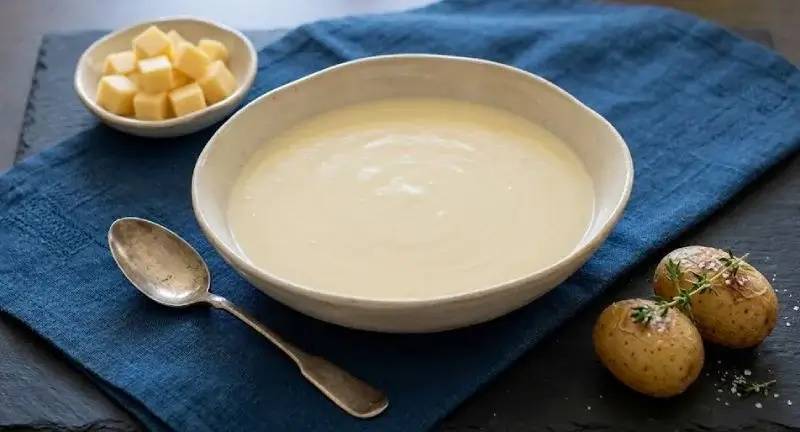 Aligot de pommes de terre au Cantal
