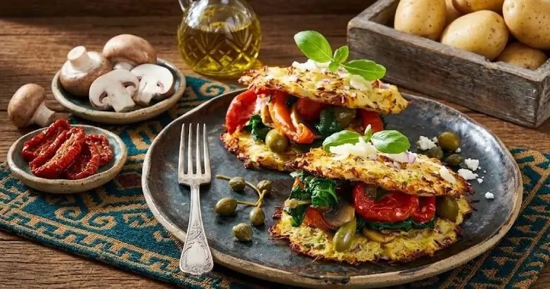 Burger italien aux légumes
