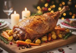 Gigot d'Agneau aux Épices de Noël : La Recette Festive qui Émerveillera vos Convives