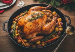 Cuisson Rôti Chapon Farci au Four: La Recette Parfaite