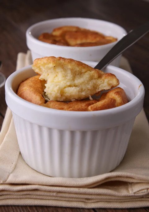 Soufflé au gruyère et à la muscade