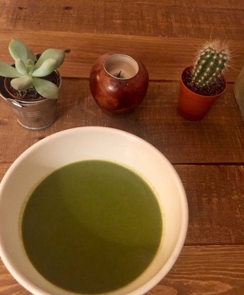 Velouté de fanes de carottes