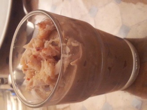 Verrine de tourteau au caviar d'aubergine