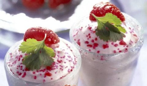 Mousse aux fraises