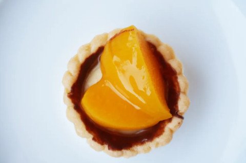 Cake au roquefort, pomme et raisins secs