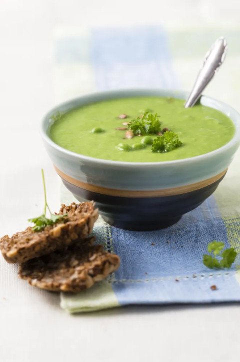 Soupe aux petits pois
